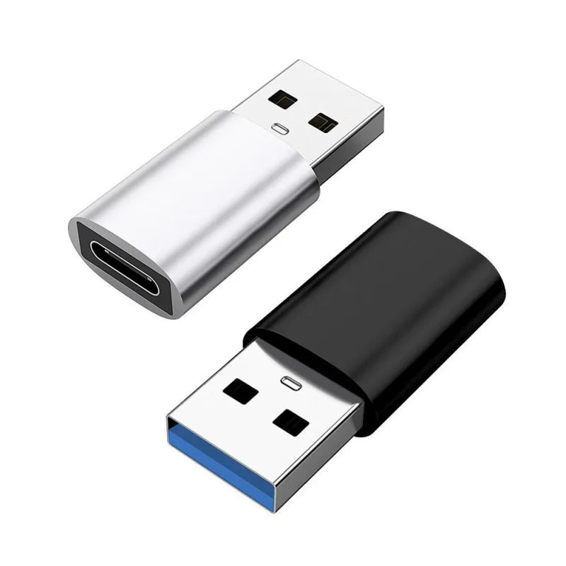 USB A to USB C Adapter Male to Female Converter